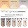 Mznoo Lash Light Half Moon Lamp with Tool Tray 2500LM LED Moon Light for Eyelash Extensions Flexible and Adjustable Color Modes Suitable for Beauty Salons and Beginner DIY Pink