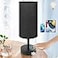 Yarra-Decor YarraDecor Bedside Lamp with USB Port Touch Control Table Lamp for Bedroom 3 Way Dimmable Nightstand Lamp with Round Black Fabric Shade for Living Room Dorm Home Office LED Bulb Included