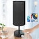 Yarra-Decor YarraDecor Bedside Lamp with USB Port Touch Control Table Lamp for Bedroom 3 Way Dimmable Nightstand Lamp with Round Black Fabric Shade for Living Room Dorm Home Office LED Bulb Included