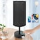 Yarra-Decor YarraDecor Bedside Lamp with USB Port Touch Control Table Lamp for Bedroom 3 Way Dimmable Nightstand Lamp with Round Black Fabric Shade for Living Room Dorm Home Office LED Bulb Included
