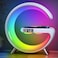 LeeNabao Smart LED Table Lamp4in1 Wireless Charger with SpeakerNight Light Alarm Clock and Bluetooth Speaker with App Control Ideal Gifts for Home Office ChristmasWhite