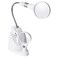 OttLite 15900C LED Clip and Freestanding Magnifier Lamp White