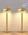 Moragin 2 Pack Gold Led Cordless Table Lamps RechargeableCordless Touch Lamp Battery OperatedWaterprooffor Outdoor PatioRestaurantsHomeDinner