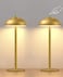 Moragin 2 Pack Gold Led Cordless Table Lamps RechargeableCordless Touch Lamp Battery OperatedWaterprooffor Outdoor PatioRestaurantsHomeDinner