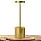 TBBGA LED Cordless Table Lamps Portable Rechargeable Battery Operated Lamp Modern Metal 3 Level Dimmable Indoor and Outdoor Cordless LampDesk Lamp forRestaurantBarCafeBedroom Gold