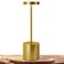 TBBGA LED Cordless Table Lamps Portable Rechargeable Battery Operated Lamp Modern Metal 3 Level Dimmable Indoor and Outdoor Cordless LampDesk Lamp forRestaurantBarCafeBedroom Gold