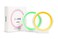 LuvLink Infinity Lamp v2 Award Winning Friendship Lamp Simple Bluetooth Setup Set of Two White
