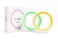 LuvLink Infinity Lamp v2 Award Winning Friendship Lamp Simple Bluetooth Setup Set of Two White