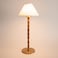 LUXELYKOS Bamboo Cordless LED Table Lamp Rechargeable 24Hour Battery Dimmable Warm Light 15 Portable Wireless Lamp with Remote for IndoorOutdoor Use Home Patio Restaurant Coastal White