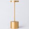 SAKRINGT Cordless Table Lamp Rechargeable 5000mAh Battery Operated Portable Table LightDimming LED Table Lamp for RestaurantPatioOutdoorGold