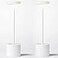 SAKRINGT 2 Pack Cordless Table Lamp Rechargeable5000mAh Battery Operated Portable LED Table LightDimming Desk Lamp for PatioRestaurantOutdoor