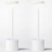 SAKRINGT 2 Pack Cordless Table Lamp Rechargeable5000mAh Battery Operated Portable LED Table LightDimming Desk Lamp for PatioRestaurantOutdoor
