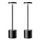 SAKRINGT Cordless Table Lamps Rechargeable6000mAh Portable Battery Operated LED Table Light for Restaurant Outdoor 2 Pack Black