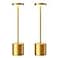 SAKRINGT Cordless Table Lamps Rechargeable6000mAh Portable Battery Operated LED Table Light for Restaurant Outdoor 2 Pack Gold