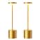 SAKRINGT Cordless Table Lamps Rechargeable6000mAh Portable Battery Operated LED Table Light for Restaurant Outdoor 2 Pack Gold