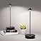 SHANGCAI Cordless Table Lamps Rechargeable 6000mAh Battery Operated LED Desk Lamp Outdoor Waterproof Portable Touch Dimmable Table Light for Patio Restaurant Dining Home Set of 2 Black