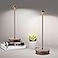 SHANGCAI Cordless Table Lamps Rechargeable 6000mAh Battery Operated LED Desk Lamp Outdoor Waterproof Portable Touch Dimmable Table Night Light for Patio Restaurant Dining Home Set of 2 Rust