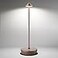 SHANGCAI Cordless Table Lamps Rechargeable 6000mAh Battery Operated LED Desk Lamp Outdoor Waterproof Portable Touch Dimmable Table Night Light for Patio Restaurant Dining Home Rust