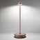 SHANGCAI Cordless Table Lamps Rechargeable 6000mAh Battery Operated LED Desk Lamp Outdoor Waterproof Portable Touch Dimmable Table Night Light for Patio Restaurant Dining Home Rust