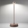 SHANGCAI Cordless Table Lamps Rechargeable 6000mAh Battery Operated LED Desk Lamp Outdoor Waterproof Portable Touch Dimmable Table Night Light for Patio Restaurant Dining Home Rust