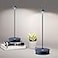 SHANGCAI Cordless Table Lamps Rechargeable 6000mAh Battery Operated LED Desk Lamp Outdoor Waterproof Portable Touch Dimmable Table Light for Patio Restaurant Dining Home Set of 2 Blue