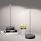 SHANGCAI Cordless Table Lamps Rechargeable 6000mAh Battery Operated LED Desk Lamp Outdoor Waterproof Portable Touch Dimmable Table Light for Patio Restaurant Dining Home Set of 2 Grey