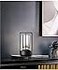 HAPYGI Portable Metal Table Lamp for IndoorOutdoorRechargeable Cordless LED Lamp 3Colour Infinitely Dimming Battery Powered Small Desk Lamp RestaurantBedroomBarCoffeeCamping Light Black