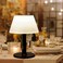 shumi Solar Table Lamp Outdoor Waterproof 3 Way Dimmable Cordless Table Lamps EyeCaring LED Modern Portable Table Lamp with Pull Chain Solar Desk Lamp for Patio Yard Garden Camping Decor Black