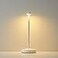 eypid Cordless Table LampsRechargeable Led Touch Bar Lamp Portable Battery Desk Lamp2 Level Brightness Dimmable Night LightMinimalist Design for Living RoomRestaurantCouple DinnerWhite