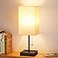 aooshine Medium Table Lamp with USB Ports 3 Color Temperature Bedside Lamp for Bedroom Pull Chain Control USB A and C Ports 2 AC Outlets Bulb Included