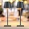 Yogaret 2 Pack Rechargeable Table LampsCordless Lamp with 6000mAh Battery Operated Portable IndoorOutdoor Table Lamp for Patio Restaurant Home Dinner Dining KitchenWaterproof Wireless