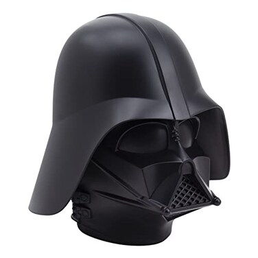 Paladone Star Wars Darth Vader Light with Sound 14cm LED Helmet Lamp with Red Glow Official Breathing Sound Effects Battery Powered Night Light for Bedrooms Desks Fan Collections