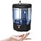 interhasa! interhasa Soap Dispenser Touchless Hand Sanitizer Dispenser Wall Mount Automatic Kitchen Soap Dispenser for Commercial Home Office 600ml20oz Black