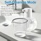 VZZNN 2 Pack Automatic Foaming Soap Dispenser 142oz420ML Touchless Automatic Foaming Soap DispenserRechargeabled Wall Mounted Smart Pump for Bathroom Kitchen