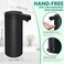 Mamiddle Automatic Soap Dispenser Stainless Steel with Sensor Infrared Soap Dispenser Electric IPX5 Waterproof USBC Charging Motion Sensor for Kitchen Bathroom Matte Black