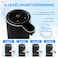 MTYGK 2 Pack Automatic Soap Dispenser TouchlessLiquid Hand Soap Dispenser 128oz Electric Wall Mounted Smart for Bathroom and Kitchen Dish SoapEasy for ToddlersBlack