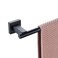 Miyili 36Inch Matte Black Towel Bar SUS 304 Stainless Steel Towel Holder for Bathroom or Kitchen Wall Mount A02B90A