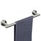 NearMoon Bath Towel Bar Thicken Stainless Steel Shower Towel Rack Holder Wall Mounted for Bathroom 20lnch Overall Length17lnch Usable Hanging Space 2 Pack Brushed Nickel
