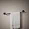 Kohler 23285BL Square 24 Towel bar Matte Black