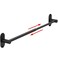 MIROAMZ Towel Bar Adjustable 144inch 252inch Towel Rack Self Adhesive Wall Mounted for Bathroom Kitchen Hand Towel Holder Cloths Hanger 304 Stainless Steel Organizer Single Bar 1 Matte Black