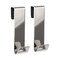 SimplyHooks Chrome Shower Door Hooks 2 Pack Towel Hook for Frameless Glass Door 3810mm 3 Hook
