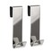 SimplyHooks Chrome Shower Door Hooks 2 Pack Towel Hook for Frameless Glass Door 3810mm 3 Hook