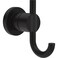 Delta Double Towel Hook for Bathroom or Kitchen Matte Black Nicoli Accessories