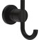 Delta Double Towel Hook for Bathroom or Kitchen Matte Black Nicoli Accessories