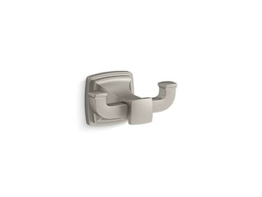 Kohler 27411BN Riff Double Robe Hook Vibrant Brushed Nickel