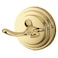 Kingston Brass BA2717PB Milano Double Robe Hook Polished Brass 258