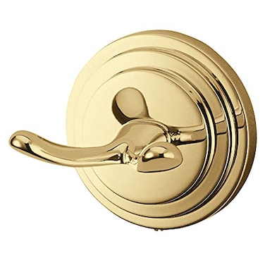 Kingston Brass BA2717PB Milano Double Robe Hook Polished Brass 258