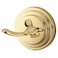 Kingston Brass BA2717PB Milano Double Robe Hook Polished Brass 258