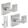 Luclxx Home Towel Hooks for Bathrooms Brushed Nickel Towel Hook Rustproof Waterproof Hanger Heavy Robe Holder Safe for Hands NonRotating Durable Stainless Steel 2 Pack