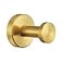 APLusee Brushed Dark Gold Towel Hook for Bathroom 304 Stainless Steel Round Towel Hanger Heavy Duty Wall Hook for Kitchen Garage Wall Mounted
